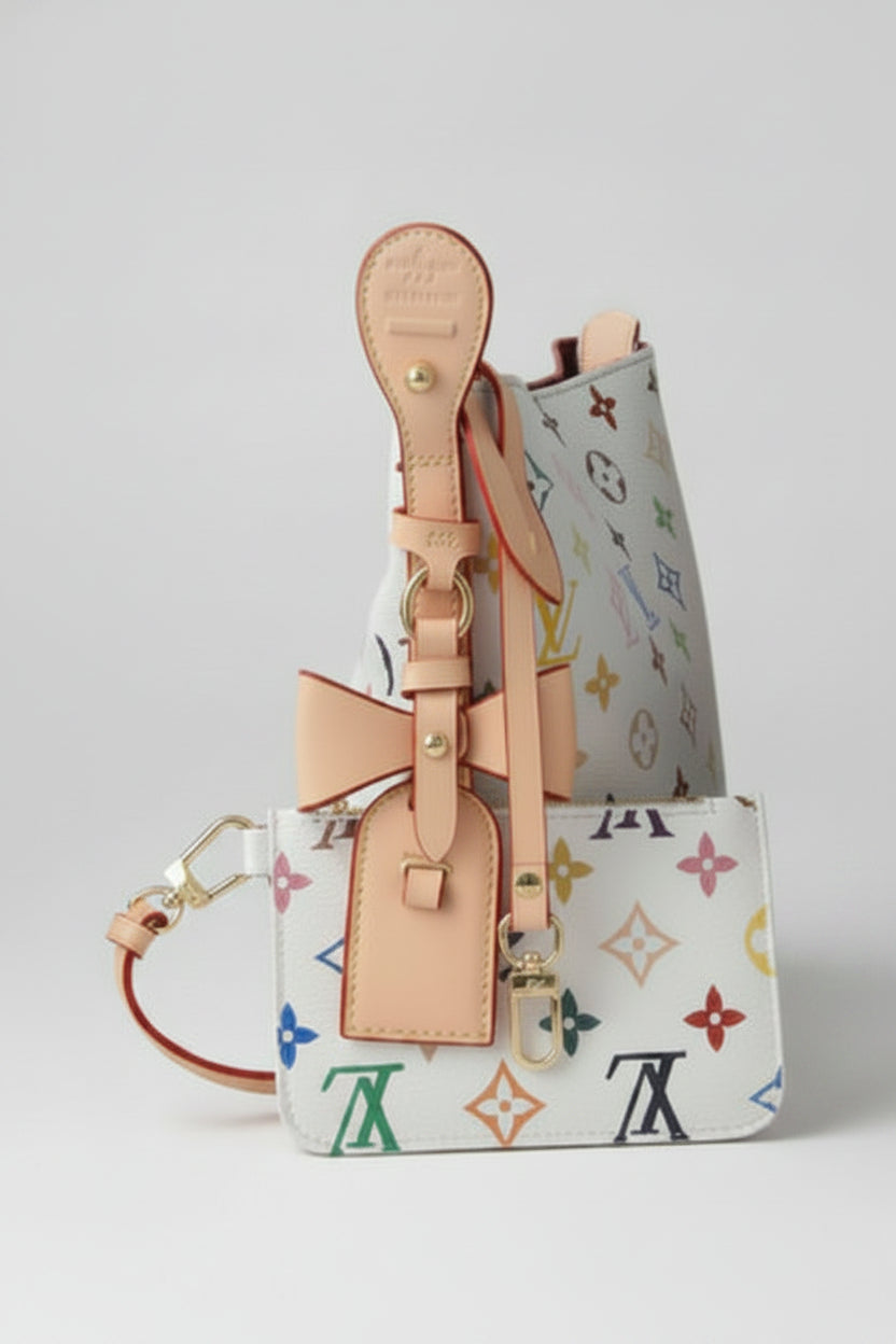 Designer Inspired Bucket Bag - Structured Edition